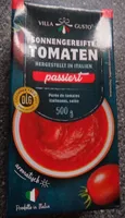 Sonnengereiften Tomaten passiert