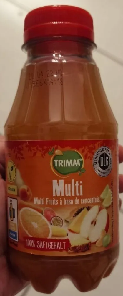 Multifruits à base de concentrés