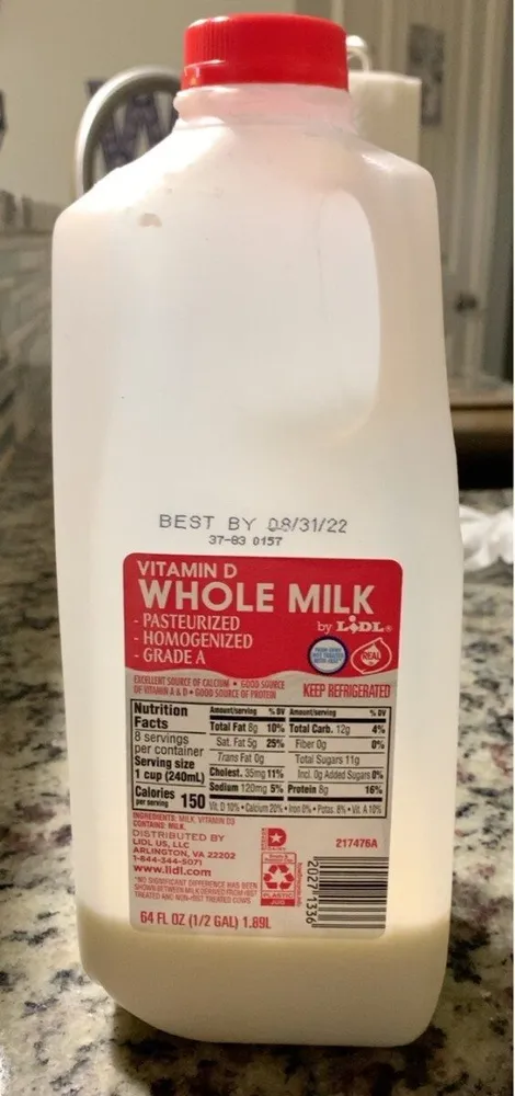 Vitamin D Whole Milk