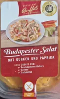 Budapester Salat mit Gurken und Paprika