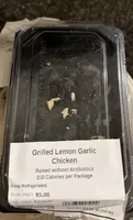 Grilled lemon garlic chicken