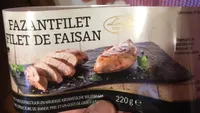 Filet de faisan