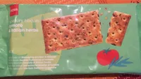 Savoury biscuits tomato italian herbs