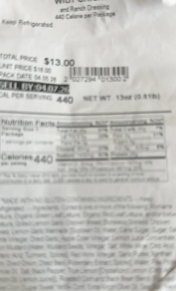 Southwest Salad with Chicken