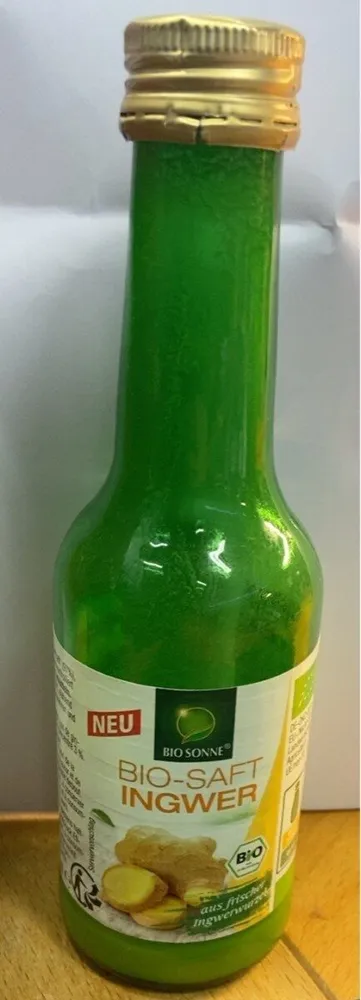 Bio Saft Ingwer