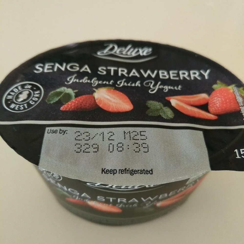 senga strawberry indulgent yoghurt