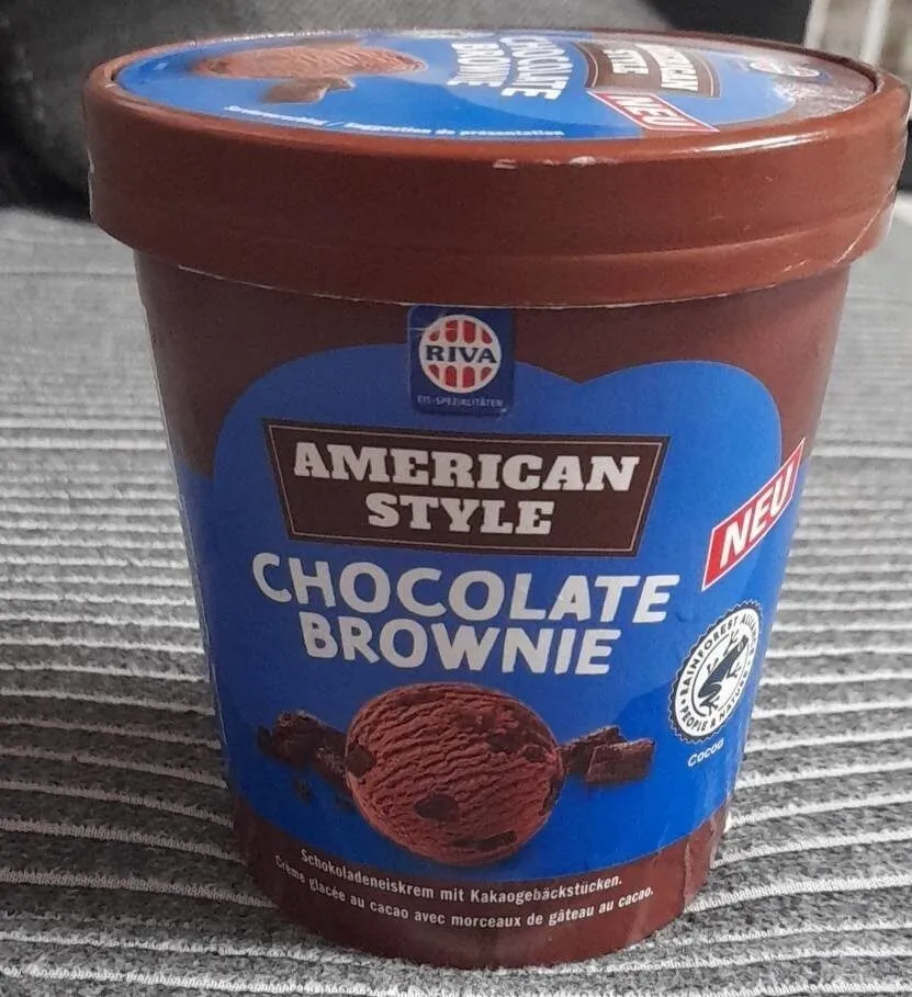 CHOCOLATE BROWNIE ICE CREAM