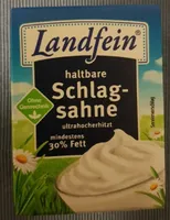 haltbare Schlagsahne