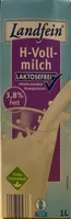 H-Vollmilch Laktosefrei 3,8% Fett