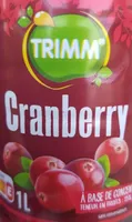 Cranberry 25% fruit