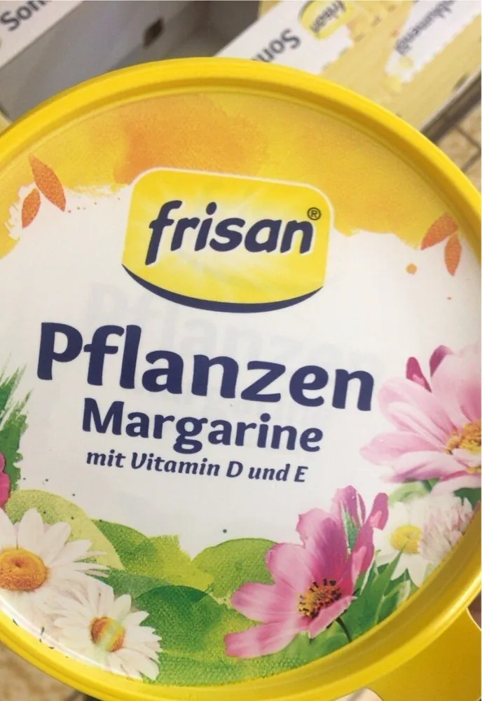 Pflanzenmargarine