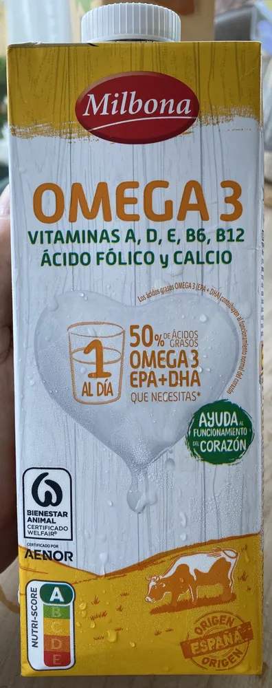 OMEGA 3 VITAMINAS A, D, E, B6, B12 ÁCIDO FÓLICO y CALCIO