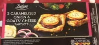 Caramelised oignon and goat cheese tartlets