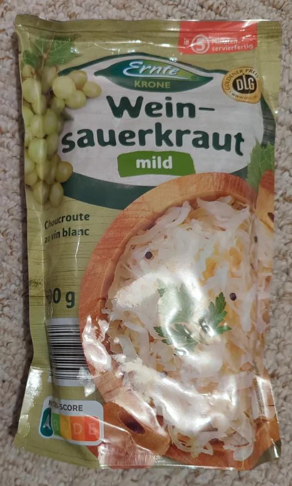 Weinsauerkraut mild