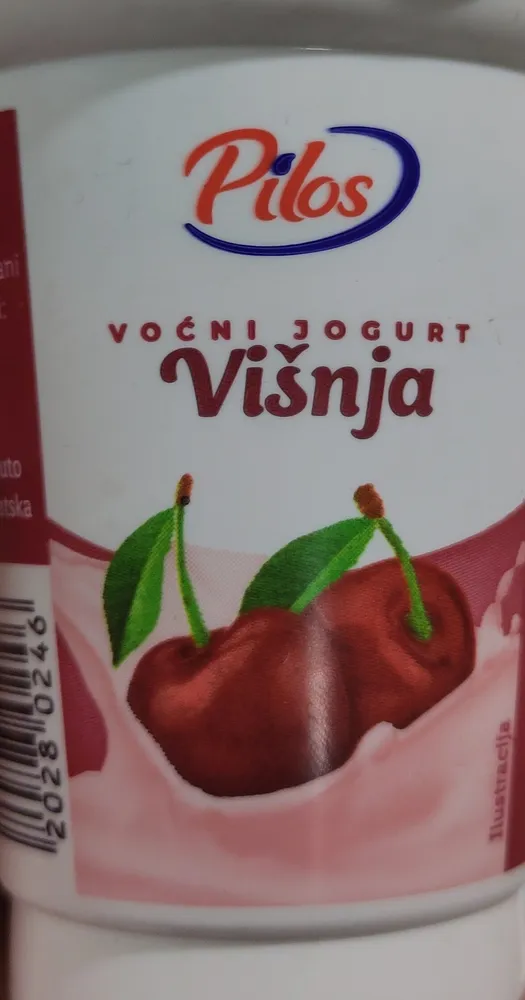 voćni jogurt višnja