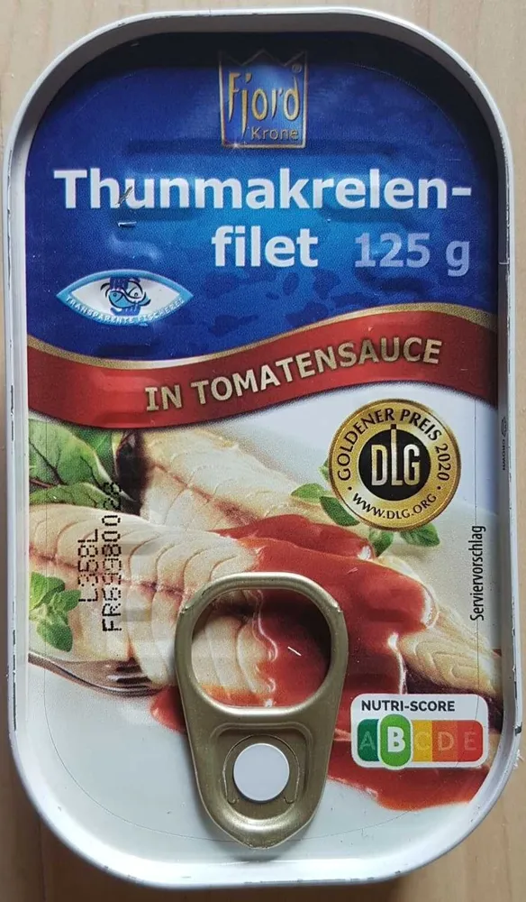 Thunmakrelenfilets in Tomatensauce