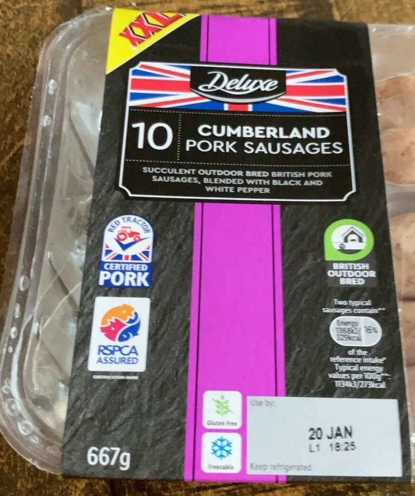 Cumberland Pork Sausage