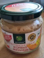 Bio-Streichcreme Kürbis  Ingwer