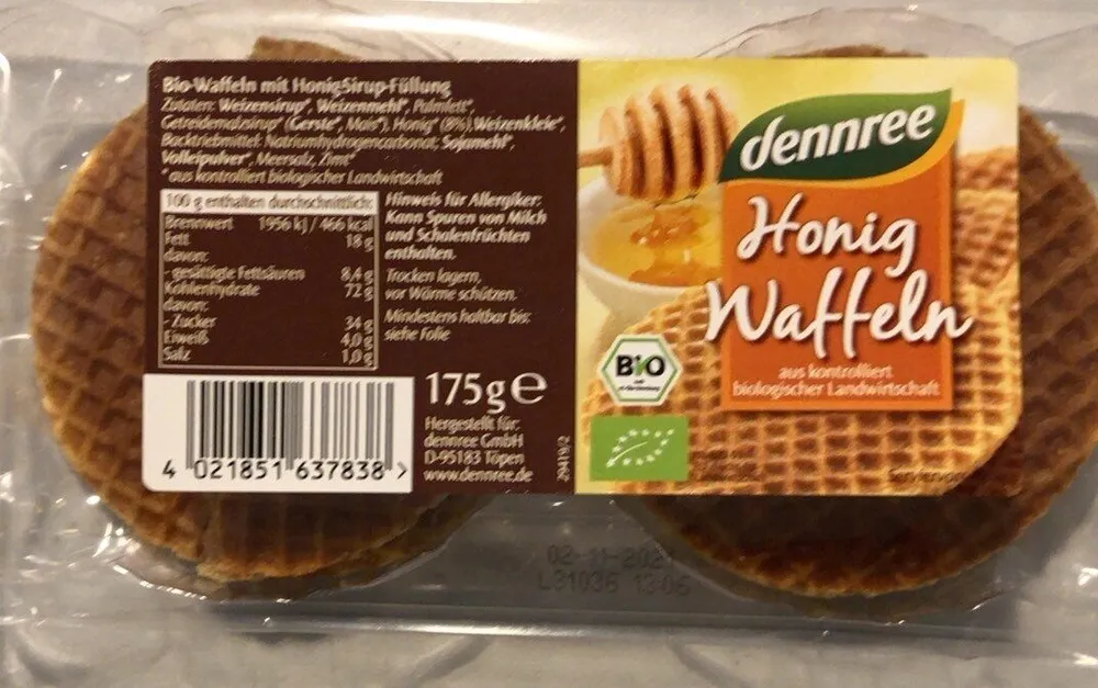 Honig Waffeln