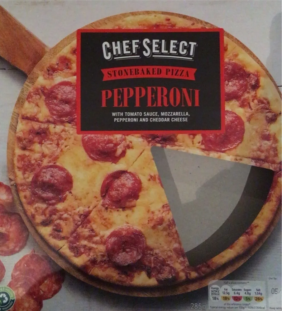 Stonebaked pizza pepperoni