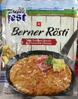 Berner Rösti with Smoked Bacon & Emmental Cheese