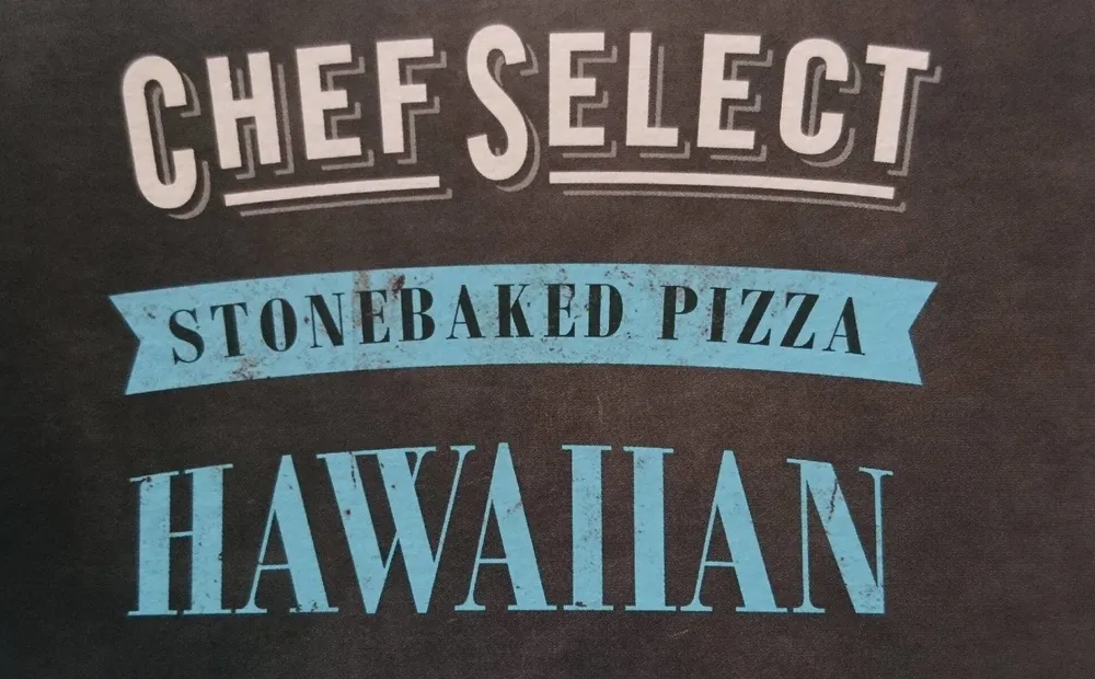Stonebaked Hawaiian pizza