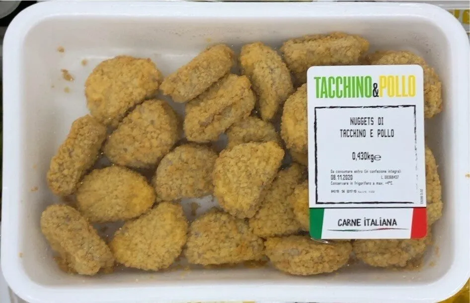 Nuggets di tacchino e pollo