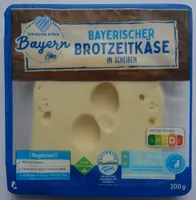 Bayerischer Brotzeitkäse in Scheiben