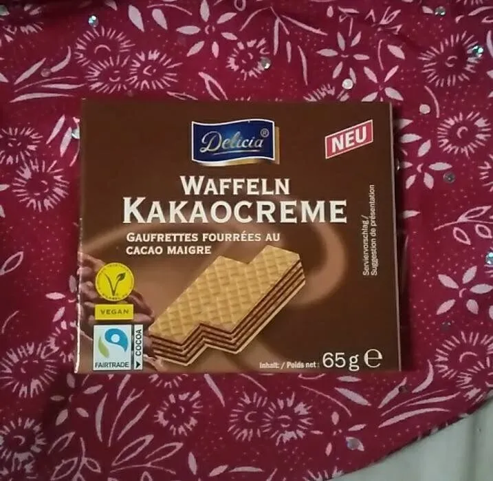 Waffeln kakaocreme