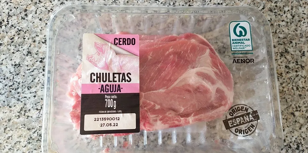 Chuleta de aguja