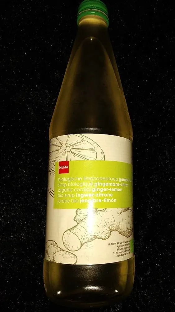 Sirop gingembre-citron