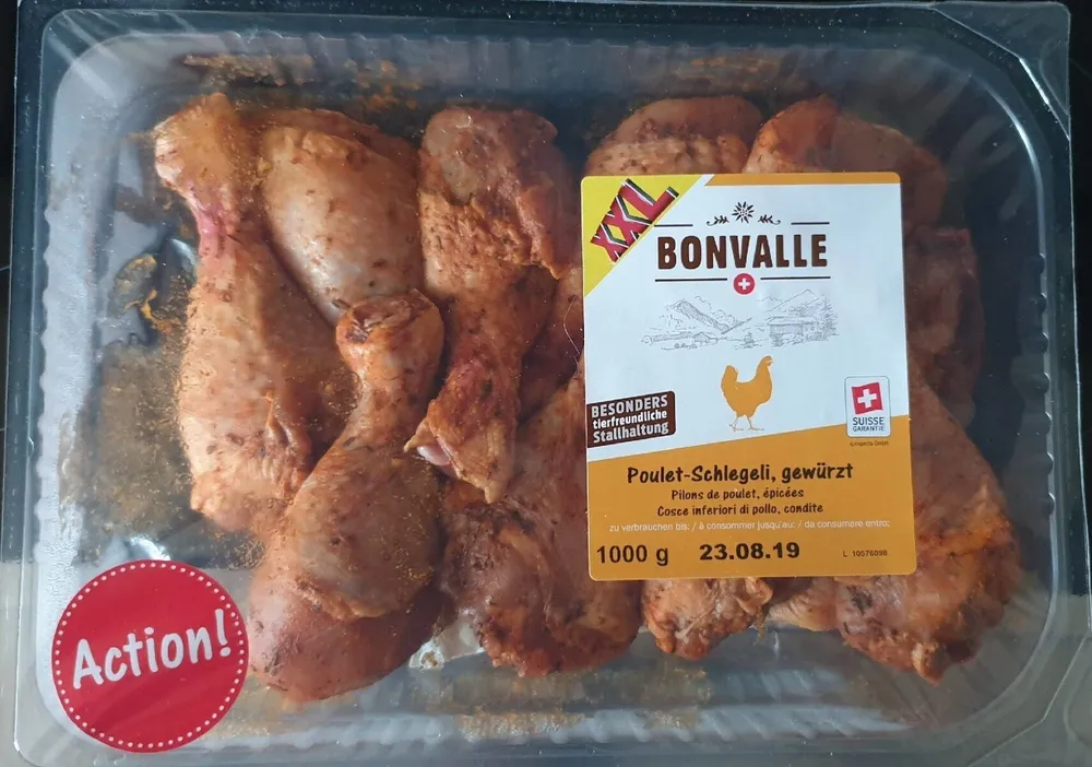 Bonvalle Pilons de poulets épicés