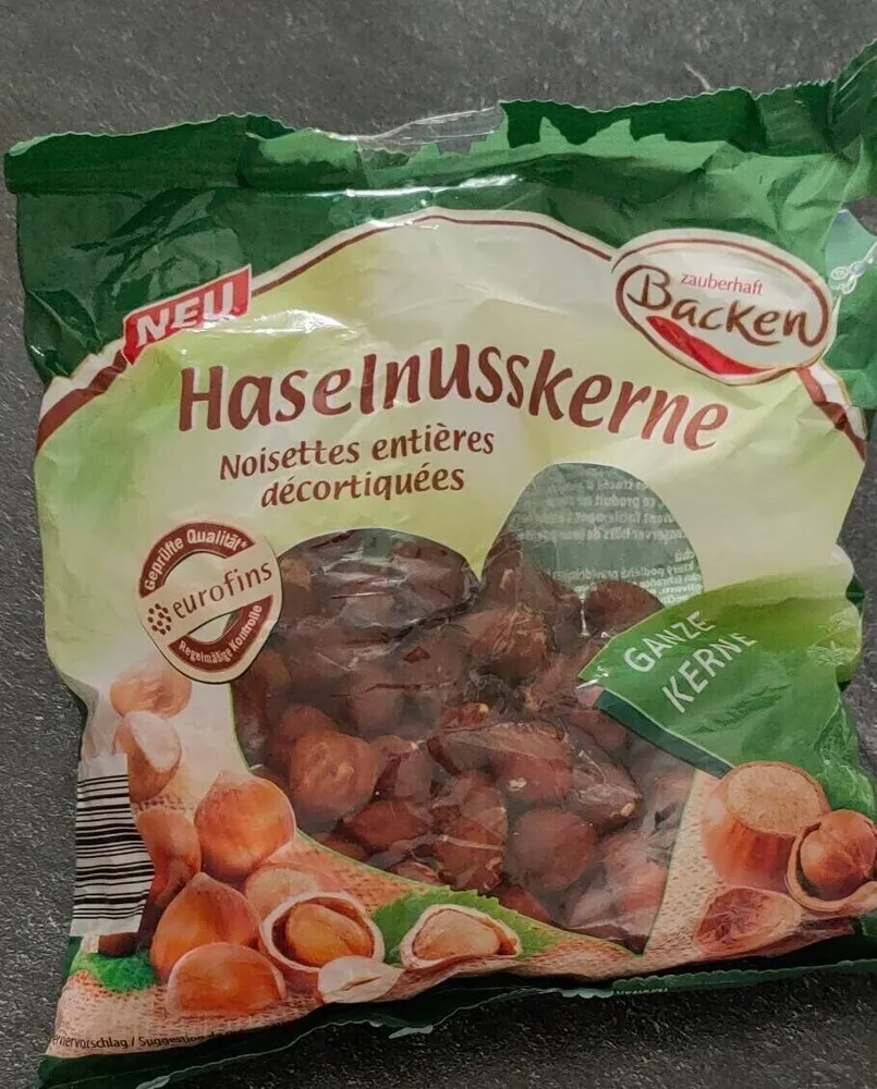 Haselnusskerne noisettes entières, décortiquées