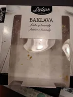 Baklava fruta y brandy