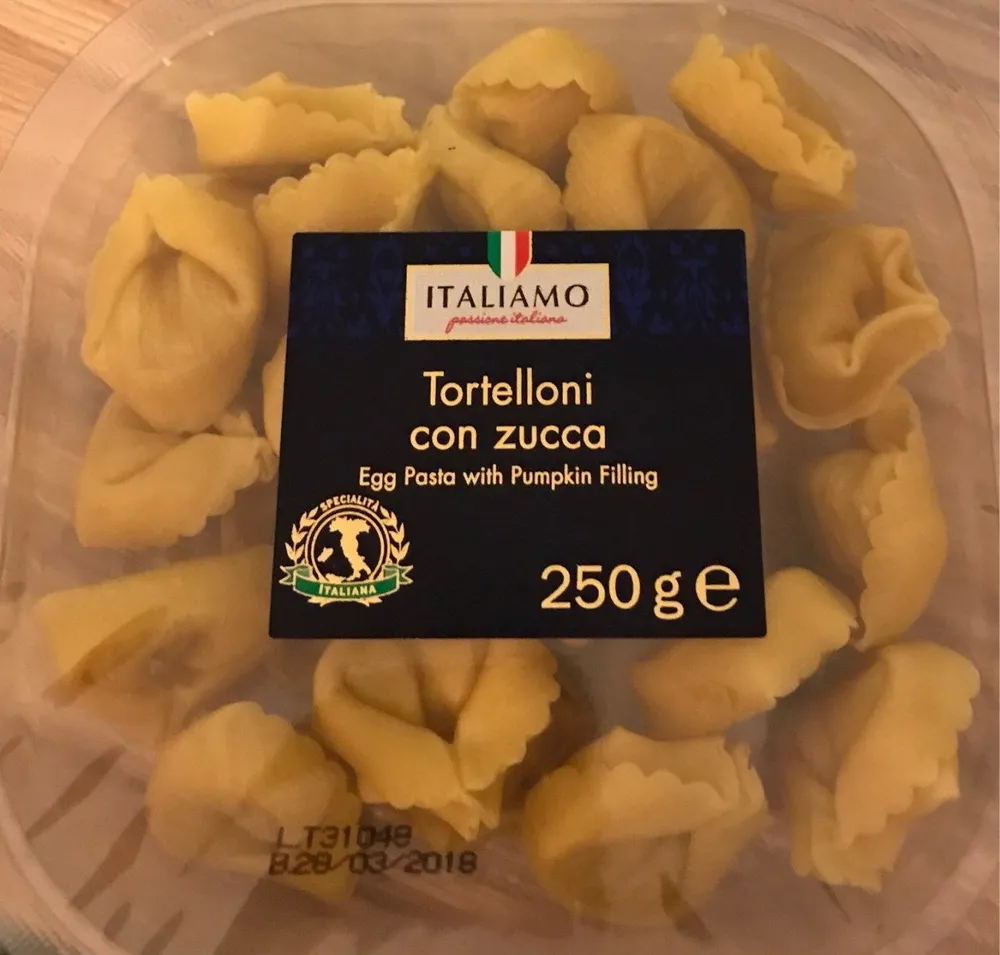 Tortelloni con zucca