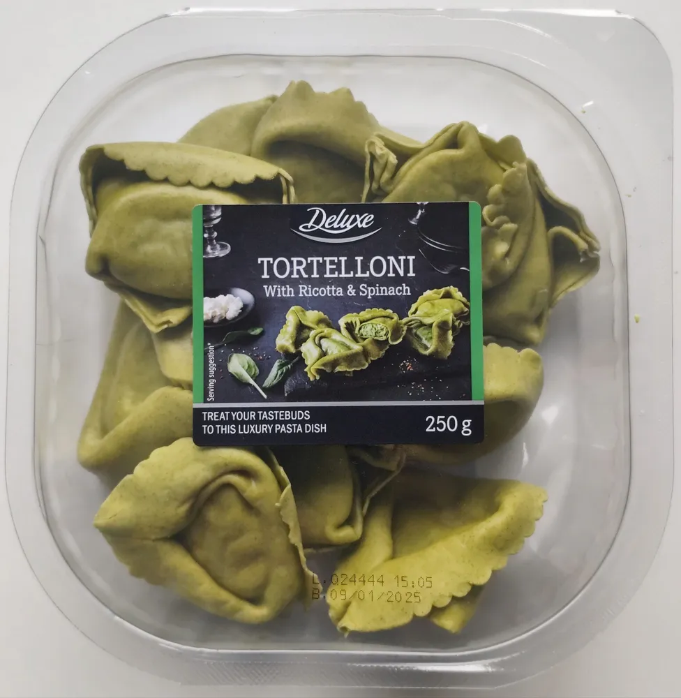 TORTELLONI With Ricotta & Spinach