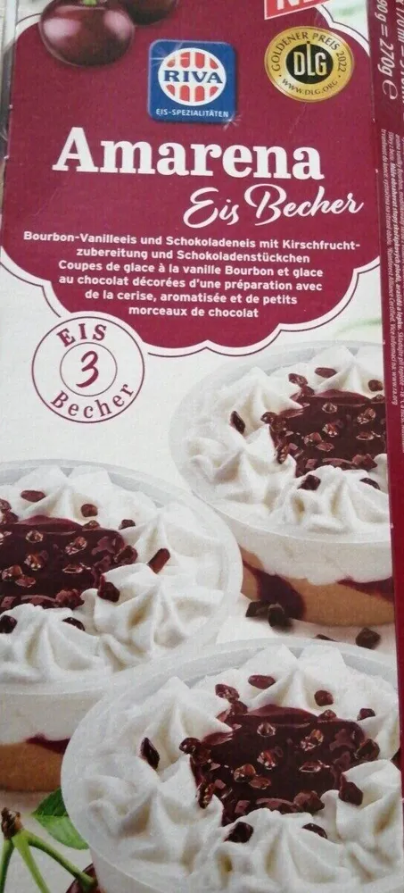 Amarena eis becher