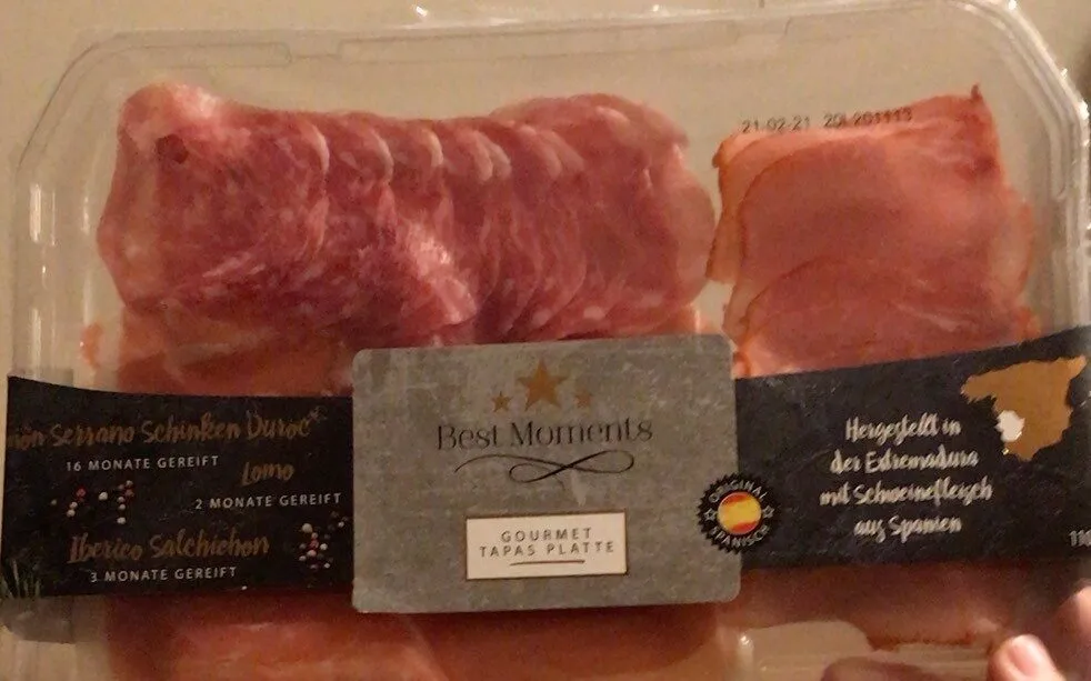 Gourmet tapas platten re
