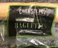 2 garlic baguettes