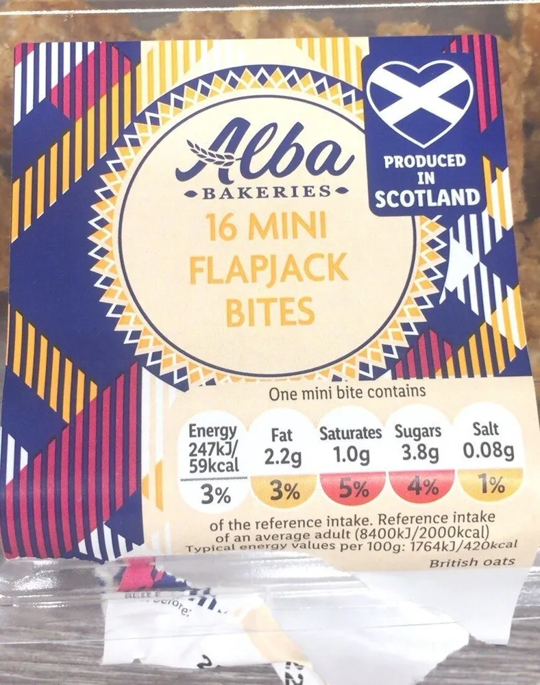 Mini Flapjack Bites