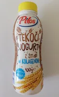 Tekoči jogurt z žitnim pripravkom in kologenom