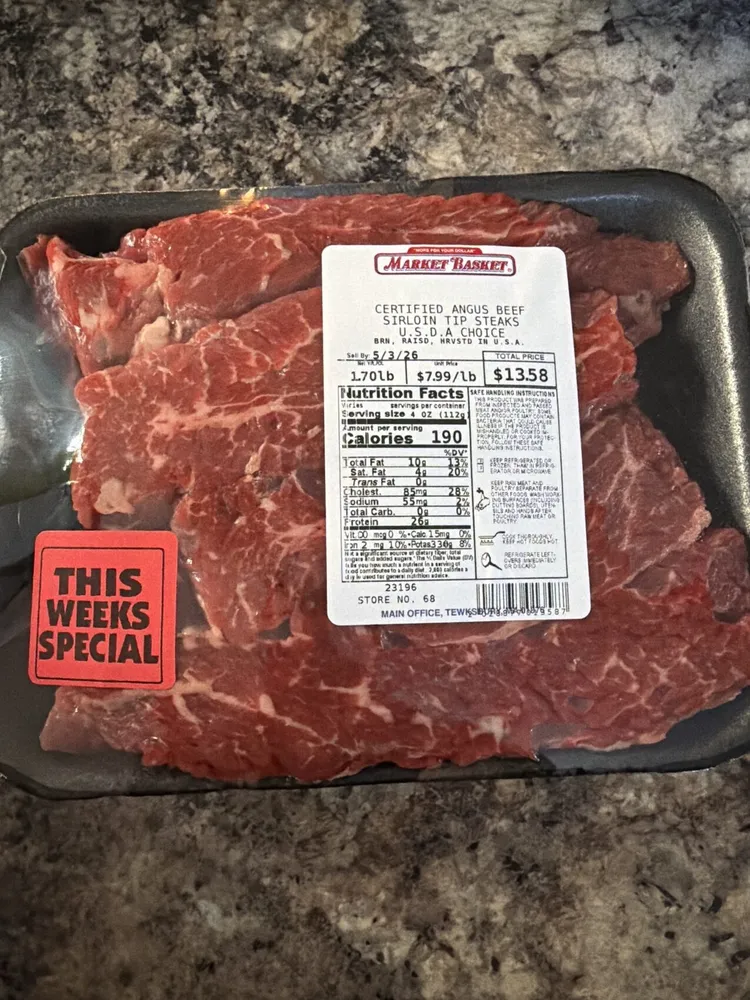 Certified Angus Beef Sirloin Tip Steaks