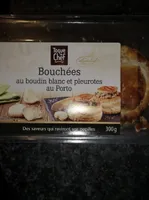 Bouchées au boudin blanc et pleurotes