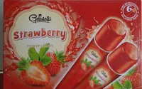Strawberry Push Up Lollies