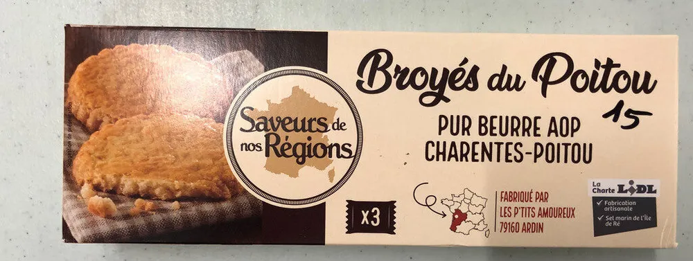 Broyés du Poitou pur beurre