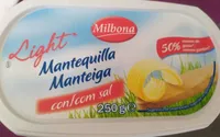 Mantequilla light con sal