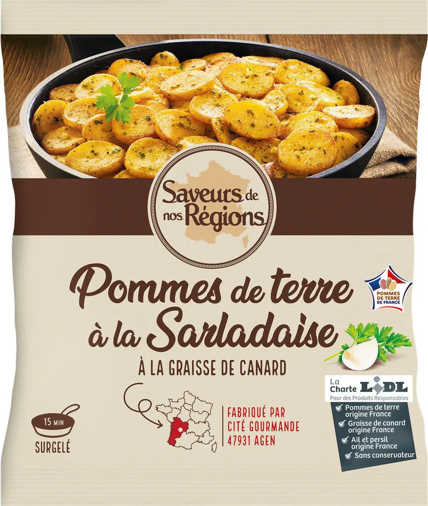 Pommes de terre à la Sarladaise