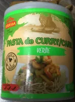 Pasta de curry verde