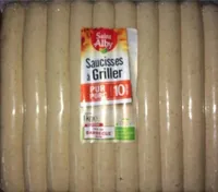 10 saucisses à griller