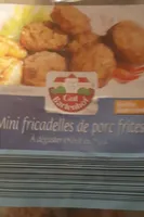 Mini fricadelles de porc frites